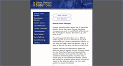 Desktop Screenshot of genesolutions.com